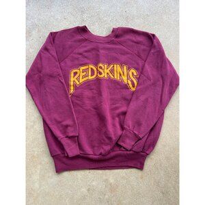 Vintage Washington Redskins NFL Sweatshirt X-Large Burgundy Gold Crewneck Y3
